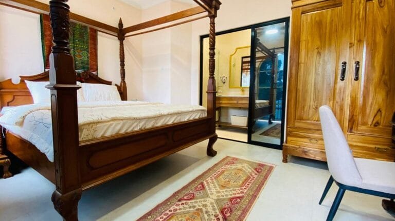 What makes The Bungas Villa in Jimbaran unique?