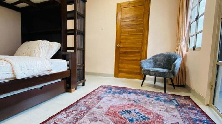 What makes The Bungas Villa in Jimbaran unique?