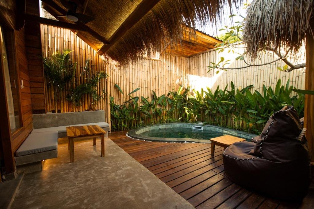 Villa naka - gili trawangan - traditional villa & private pool
